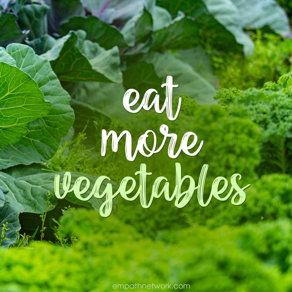 eat more vegetables